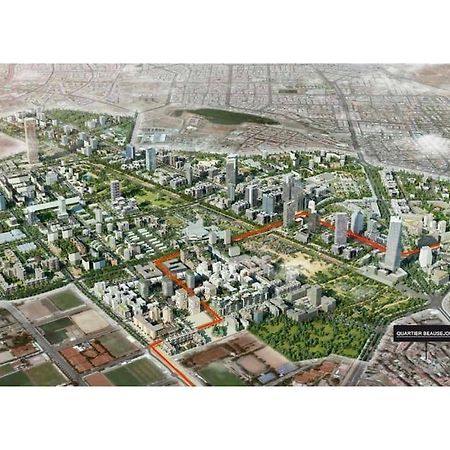 A 2 Minutes De Casa Finance City, Appartement Avec 2 Chambres Казабланка Екстериор снимка