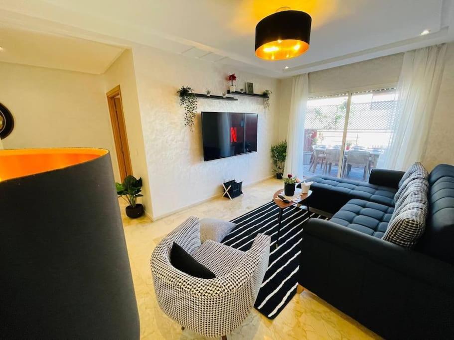 A 2 Minutes De Casa Finance City, Appartement Avec 2 Chambres Казабланка Екстериор снимка